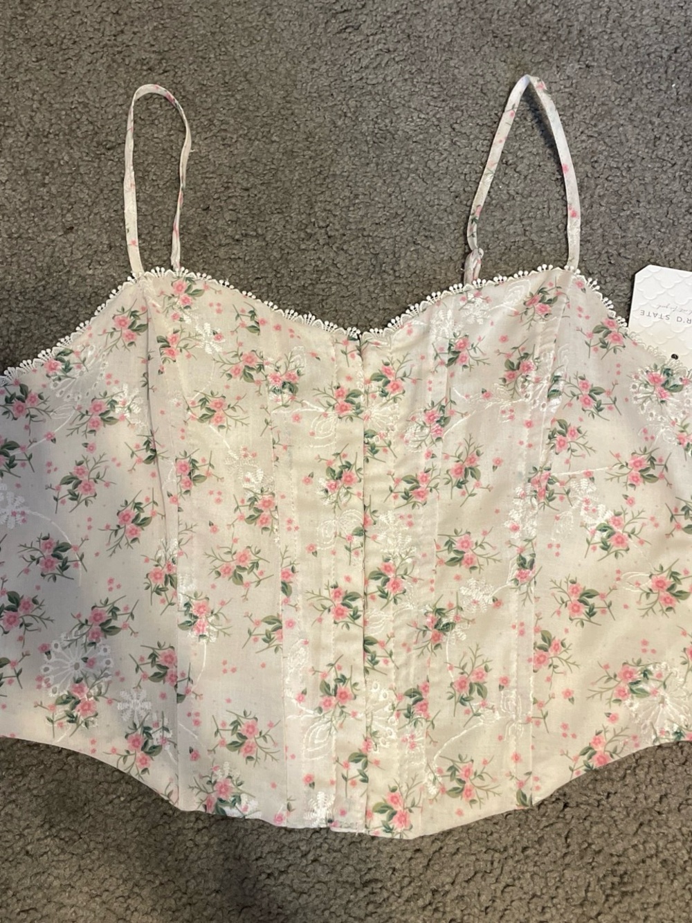 Altard State Floral Crop Top